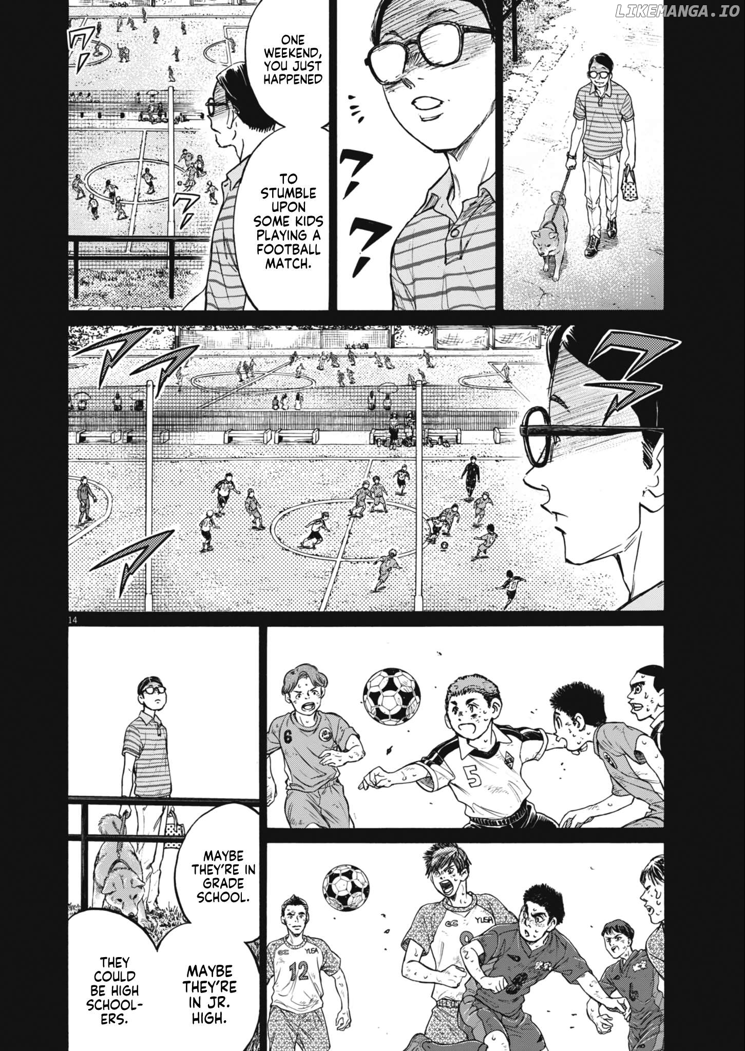 Ao Ashi, Chapter 405 image 16